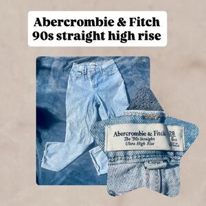 Abercrombie & Fitch 90s straight jeans